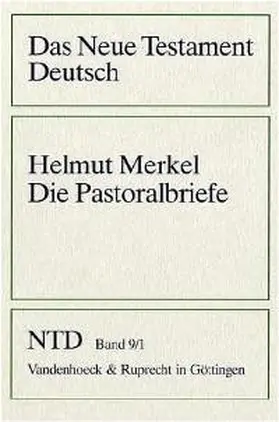 Merkel |  Die Pastoralbriefe | Buch |  Sack Fachmedien