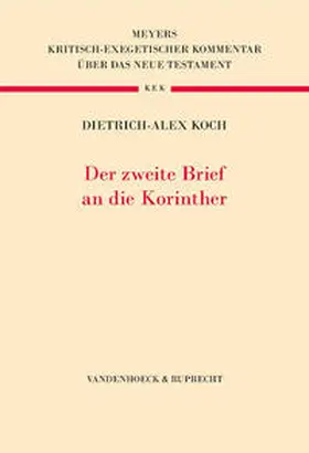 Koch |  Der Zweite Korintherbrief | Buch |  Sack Fachmedien