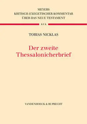 Nicklas |  Der Zweite Thessalonicherbrief | Buch |  Sack Fachmedien