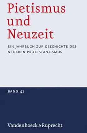 Sträter |  Pietismus und Neuzeit Band 41 - 2015 | Buch |  Sack Fachmedien
