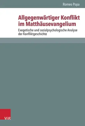 Popa | Allgegenwärtiger Konflikt im Matthäusevangelium | Buch | 978-3-525-59369-1 | sack.de