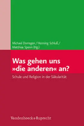 Domsgen / Schluß / Spenn |  Was gehen uns »die anderen« an? | Buch |  Sack Fachmedien