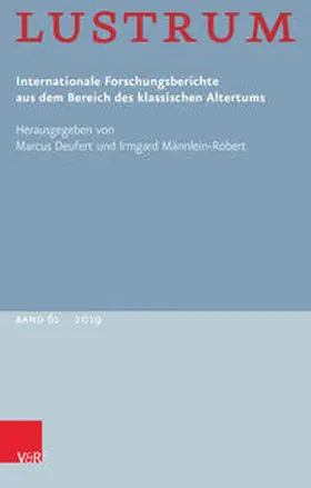 Deufert / Visser / Männlein-Robert |  Lustrum Band 61 - 2019 | Buch |  Sack Fachmedien