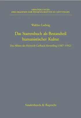 Ludwig |  Das Stammbuch als Bestandteil humanistischer Kultur | Buch |  Sack Fachmedien