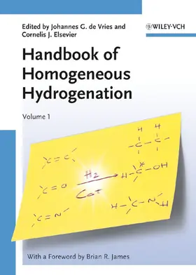 de Vries / Elsevier |  Handbook of Homogeneous Hydrogenation, 3 Volume Set | Buch |  Sack Fachmedien