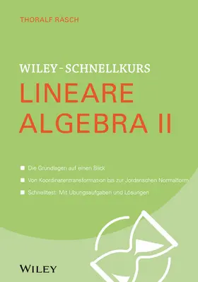 Räsch |  Wiley-Schnellkurs Lineare Algebra 02 | Buch |  Sack Fachmedien