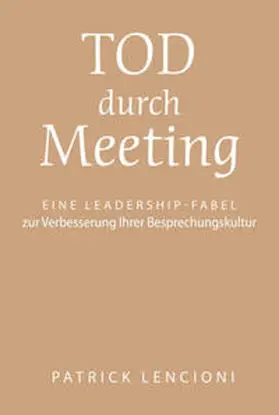Lencioni | Tod durch Meeting | E-Book | sack.de