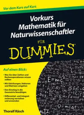 Räsch |  Vorkurs Mathematik für Naturwissenschaftler für Dummies | eBook | Sack Fachmedien