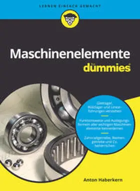 Haberkern |  Maschinenelemente für Dummies | eBook | Sack Fachmedien