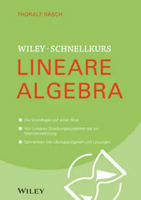 Räsch | Wiley-Schnellkurs Lineare Algebra | E-Book | sack.de