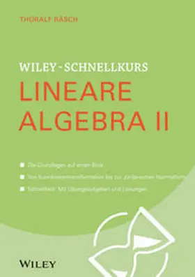 Räsch |  Wiley-Schnellkurs Lineare Algebra II | eBook | Sack Fachmedien