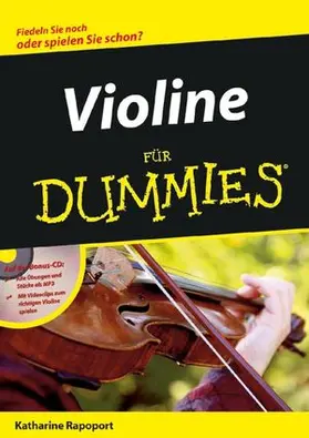 Rapoport |  Violine für Dummies | Buch |  Sack Fachmedien