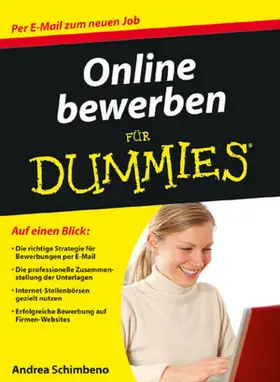 Schimbeno |  Online bewerben für Dummies | Buch |  Sack Fachmedien