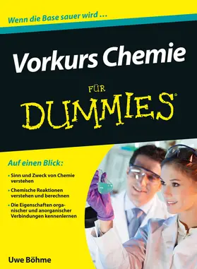 Böhme |  Vorkurs Chemie für Dummies | Buch |  Sack Fachmedien