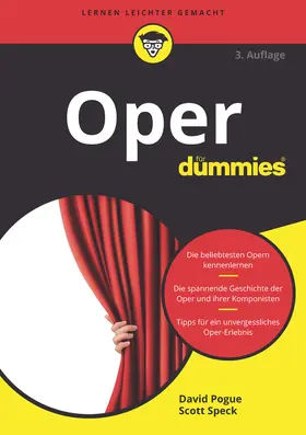 Pogue / Speck |  Oper für Dummies | Buch |  Sack Fachmedien