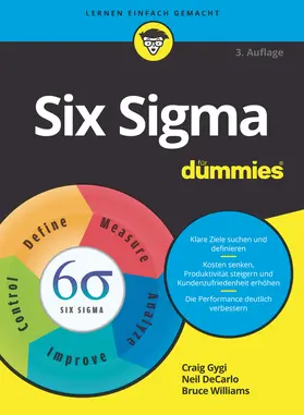 Gygi / DeCarlo / Williams |  Six Sigma für Dummies | Buch |  Sack Fachmedien