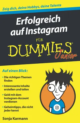 Karmann |  Erfolgreich auf Instagram für Dummies Junior | Buch |  Sack Fachmedien