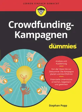 Popp |  Crowdfunding-Kampagnen für Dummies Crowdfunding-Kampagnen für Dummies | Buch |  Sack Fachmedien