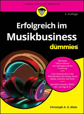 Klein |  Erfolgreich im Musikbusiness für Dummies | Buch |  Sack Fachmedien