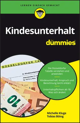 Kluge / Böing / Boing |  Kindesunterhalt für Dummies | Buch |  Sack Fachmedien