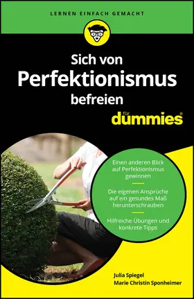 Sponheimer / Spiegel |  Sich von Perfektionismus befreien für Dummies | Buch |  Sack Fachmedien
