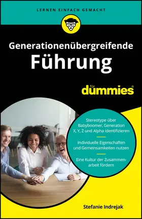 Indrejak |  Generationsübergreifendes Führen für Dummies | Buch |  Sack Fachmedien