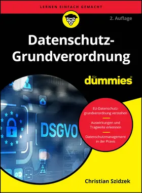 Szidzek |  Datenschutzgrundverordnung für Dummies | Buch |  Sack Fachmedien