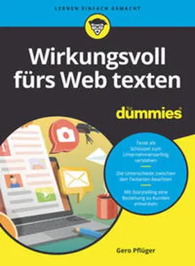 Pflüger |  Wirkungsvoll fürs Web texten für Dummies | eBook | Sack Fachmedien