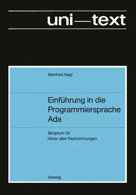 Nagl |  Einführung in die Programmiersprache Ada | Buch |  Sack Fachmedien