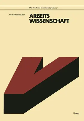 Schnauber |  Arbeitswissenschaft | Buch |  Sack Fachmedien