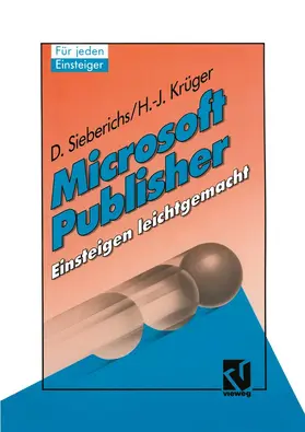 Krüger |  Microsoft Publisher, Einsteigen leichtgemacht | Buch |  Sack Fachmedien