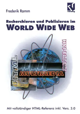 Ramm |  Recherchieren und Publizieren im World Wide Web | Buch |  Sack Fachmedien