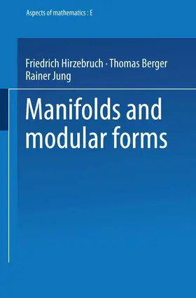 Hirzebruch |  Manifolds and Modular Forms | Buch |  Sack Fachmedien