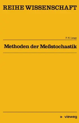 Lange | Methoden der Meßstochastik | Buch | 978-3-528-06843-1 | sack.de