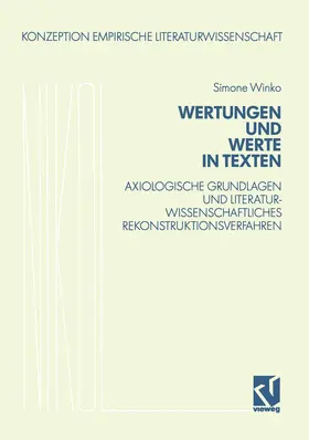 Winko |  Wertungen und Werte in Texten | Buch |  Sack Fachmedien