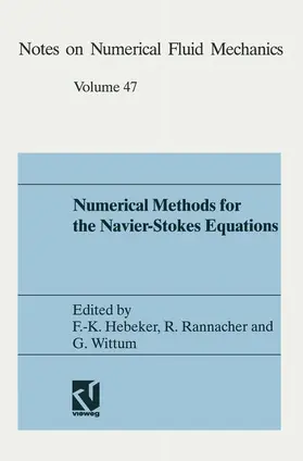 Hebeker |  Numerical methods for the Navier-Stokes equations | Buch |  Sack Fachmedien