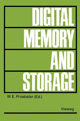 Proebster |  Digital Memory and Storage | Buch |  Sack Fachmedien
