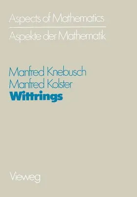 Knebusch / Kolster |  Wittrings | Buch |  Sack Fachmedien
