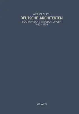 Durth |  Deutsche Architekten | Buch |  Sack Fachmedien