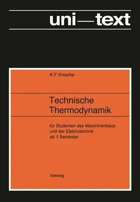 Knoche |  Technische Thermodynamik | Buch |  Sack Fachmedien