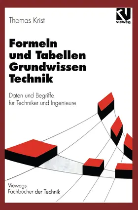 Krist |  Formeln und Tabellen Grundwissen Technik | Buch |  Sack Fachmedien