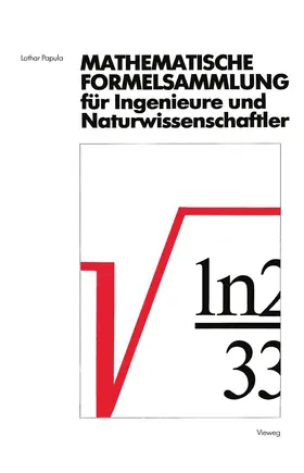 Papula |  Mathematische Formelsammlung | Buch |  Sack Fachmedien