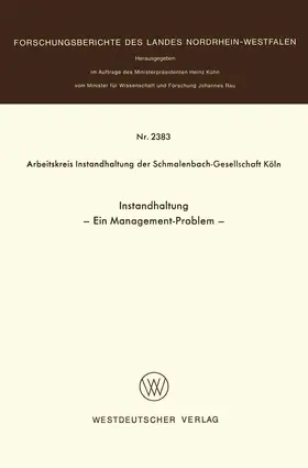 Loparo |  Instandhaltung | Buch |  Sack Fachmedien