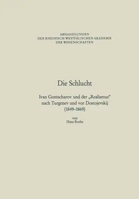 Rothe |  Die Schlucht | Buch |  Sack Fachmedien