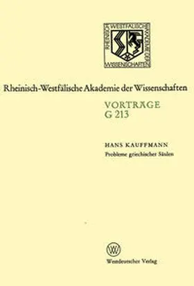 Kauffmann |  Geisteswissenschaften | Buch |  Sack Fachmedien