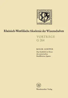 Goepper |  Das Kultbild im Ritus des esoterischen Buddhismus Japans | Buch |  Sack Fachmedien