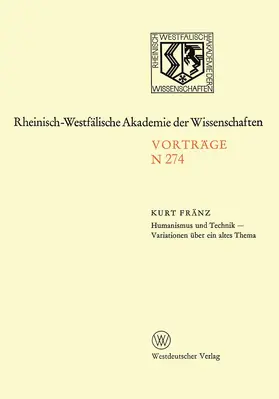Fränz |  Natur-, Ingenieur- und Wirtschaftswissenschaften | Buch |  Sack Fachmedien