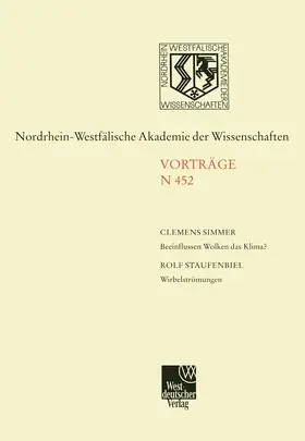Simmer |  Beeinflussen Wolken das Klima?. Wirbelströmungen | Buch |  Sack Fachmedien