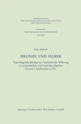 Maresch |  Bronze und Silber | Buch |  Sack Fachmedien