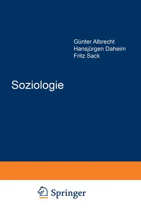 Albrecht / König |  Soziologie | Buch |  Sack Fachmedien